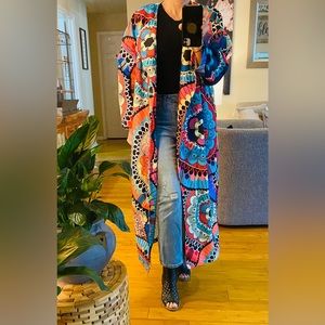 Bohemian Chic Duster Coat